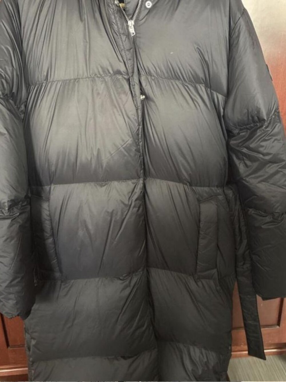 Abercrombie & Fitch Aircloud Long Down Puffer Coat M